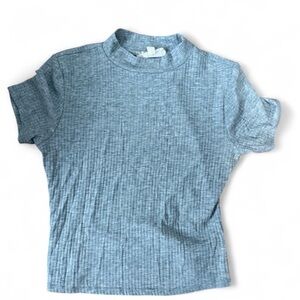 Pink Republic Heather Grey Short Sleeve Top